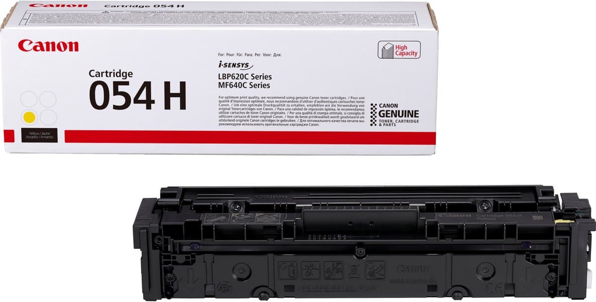 Canon 054 H Toner Geel (Hoge capaciteit)