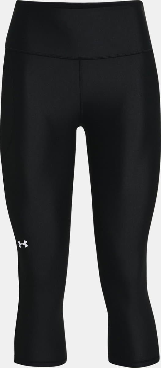 Under Armour Tech Hi Capri Dames Sportlegging - Zwart