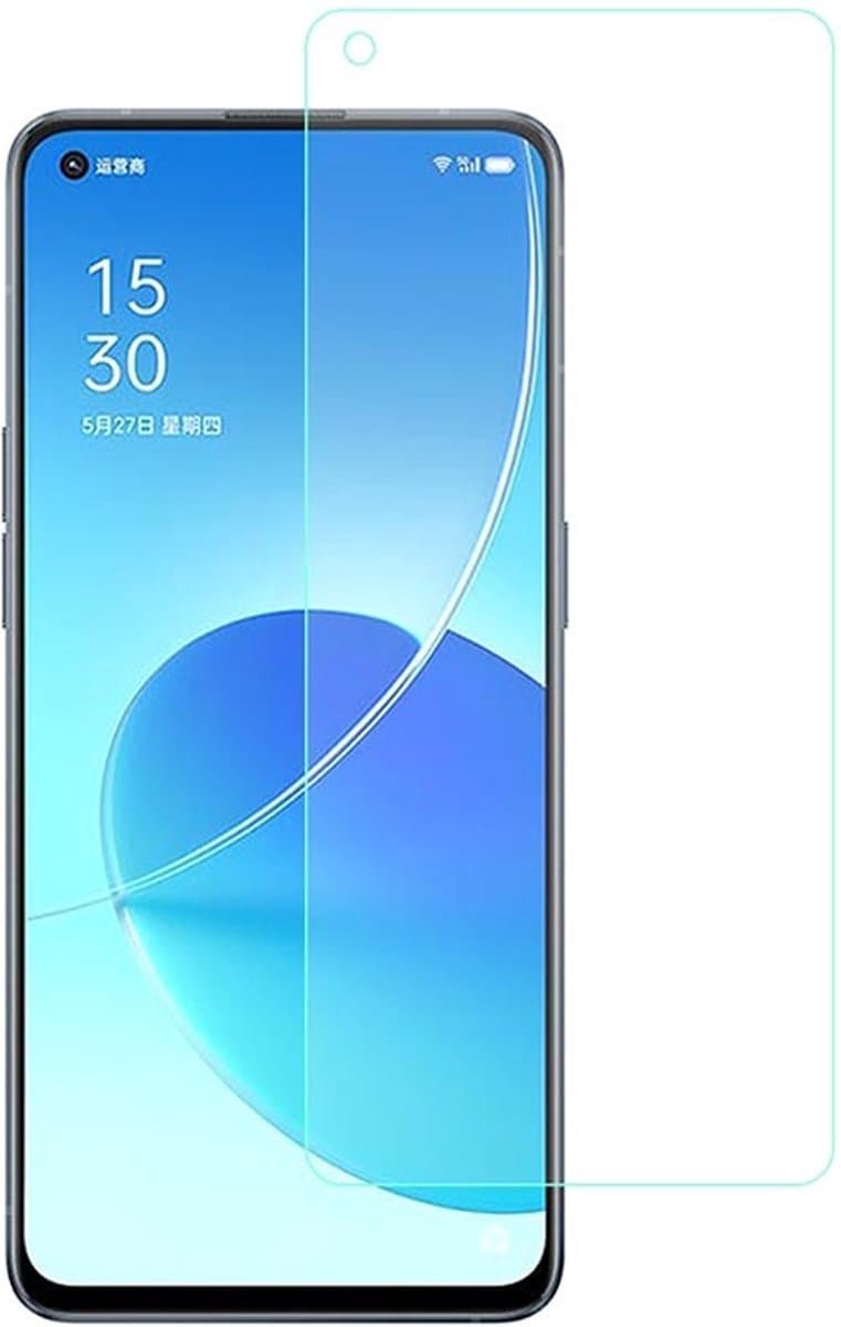 ScreenSafe High Definition Hydrogel screenprotector Oppo Find X3 Neo Case Friendly/Slagvast / Anti-Bacterieel (AAA)