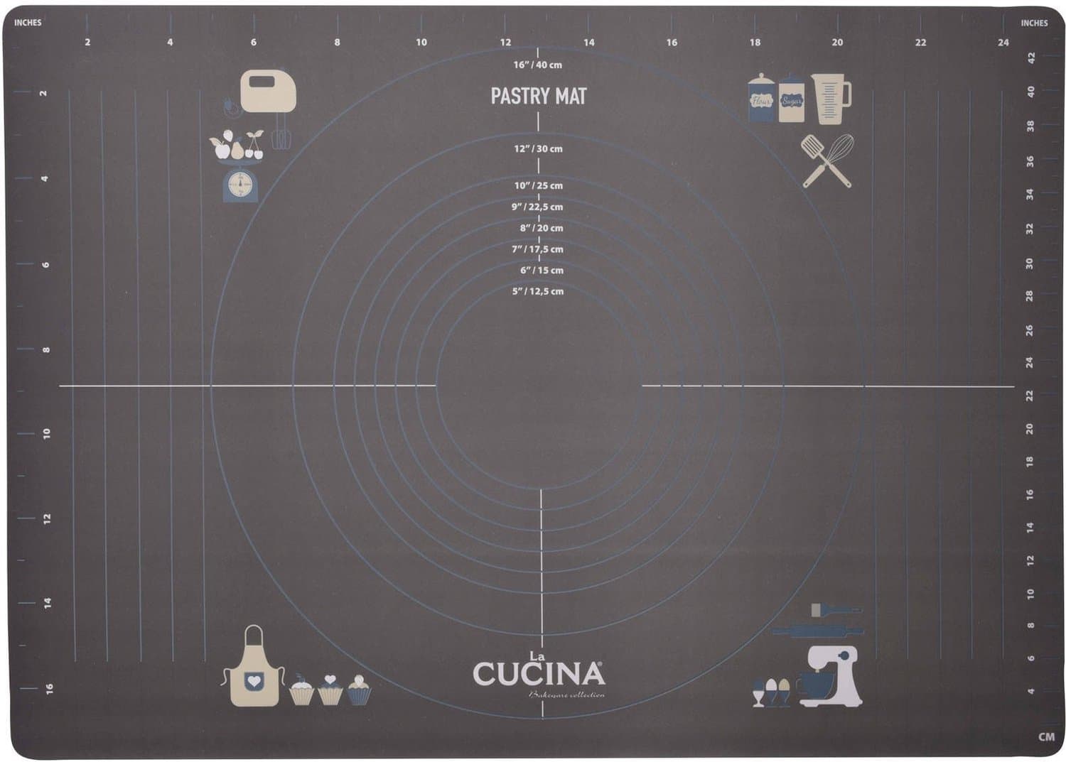 La Cucina - Bakmat, 45 x 65 cm
