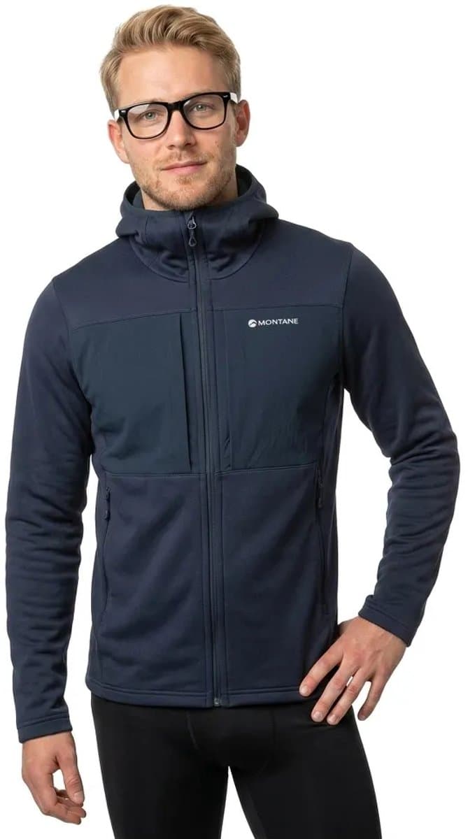 Montane Fury Xt Fleece Met Volledige Rits Blauw S Man