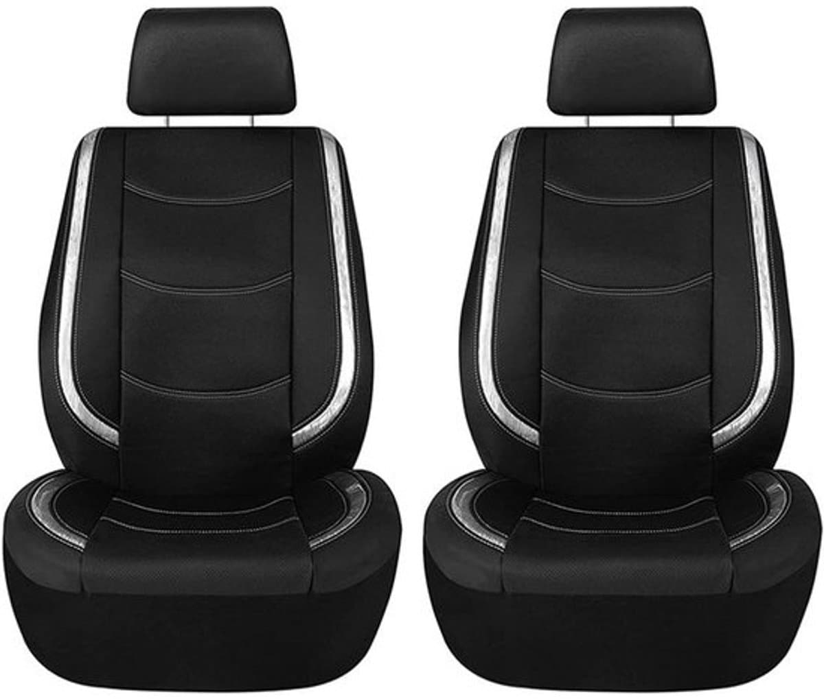 Autostoelhoezen - Stoelbeschermers - Auto Interieur - Volledige Bescherming - Set van 5 - Zwart