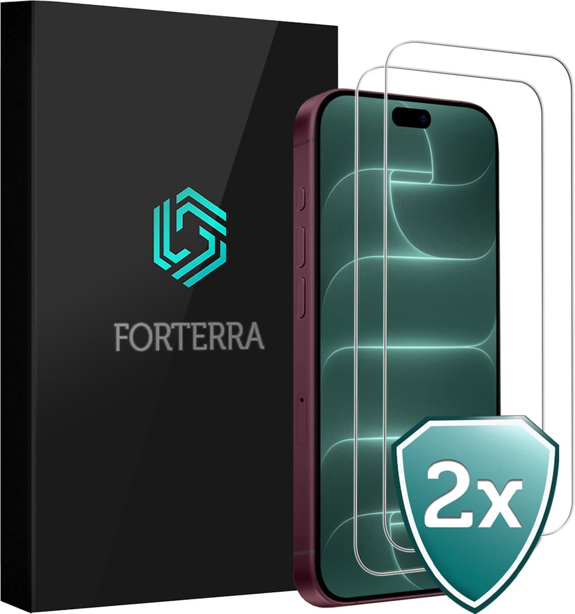 Screenprotector 2 Stuks - Geschikt voor Apple iPhone 18 Pro Max - Volledige Dekking - Beschermglas - Gehard Glas - Tempered Glass - Screen Protector