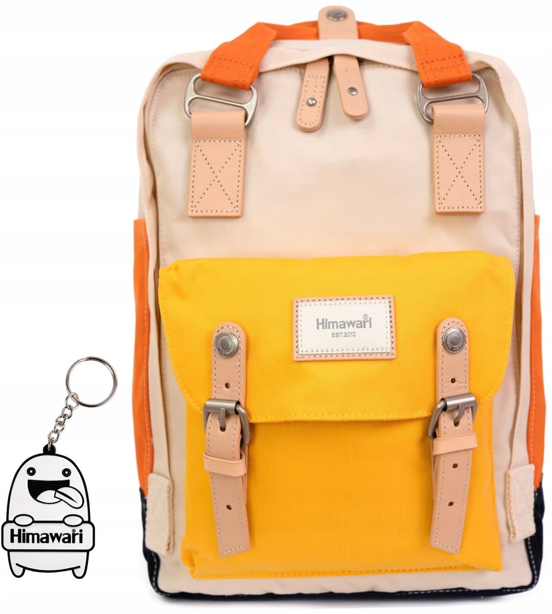 Himawari Jolly S Rugzak - Mosterd Geel - Laptop 14"