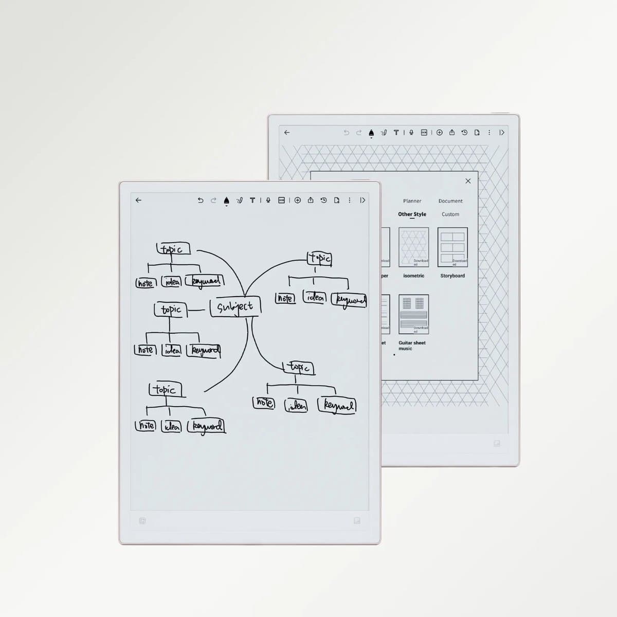 iFLYTEK AINOTE 2 10,65" E-Ink-tablet AI-notitietablet met ChatGPT-5 Ultradun 4,2 mm digitaal notitieboek Met spraak-naar-tekst, transcriptie in 16 talen Handgeschreven-naar-tekstherkenning Ideaal voor werk en studie