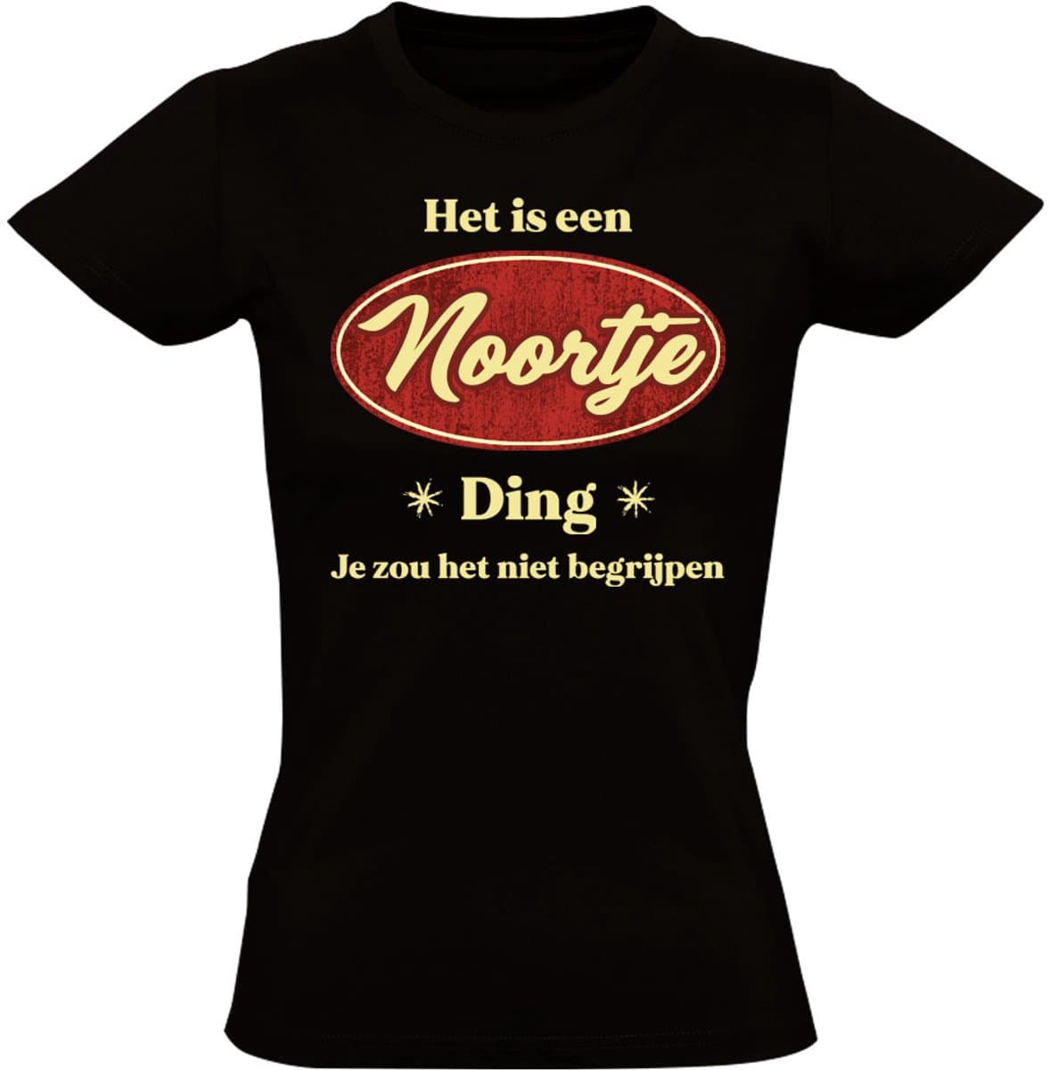 Het is een Noortje ding T-shirt - dames - verjaardag - shirt - jarig - gepersonaliseerd - moederdag
