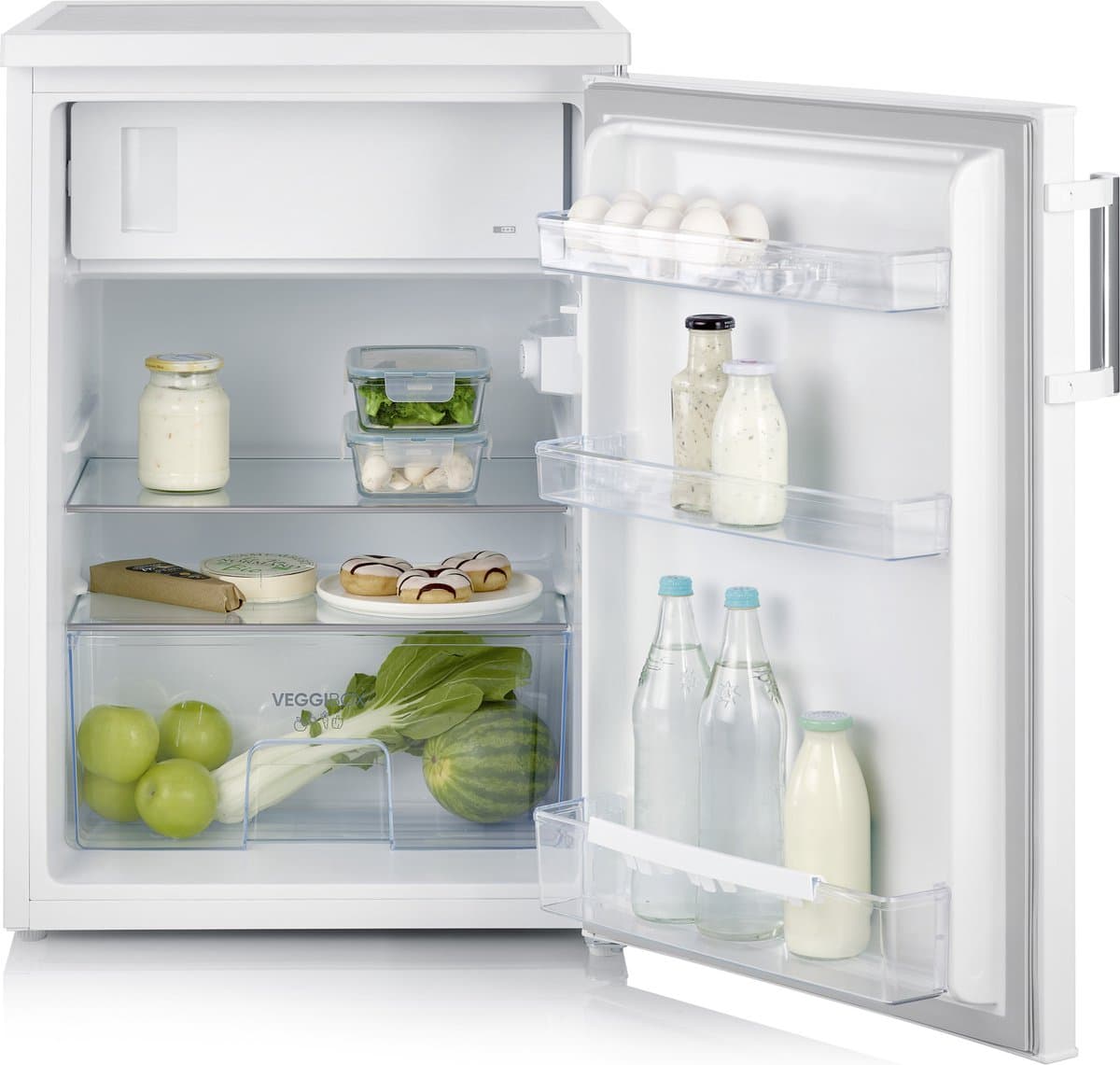 Severin TKS 8847 - tafelkoelkast met diepvriesvak - 120 L - energieklasse C - wit - compact ontwerp