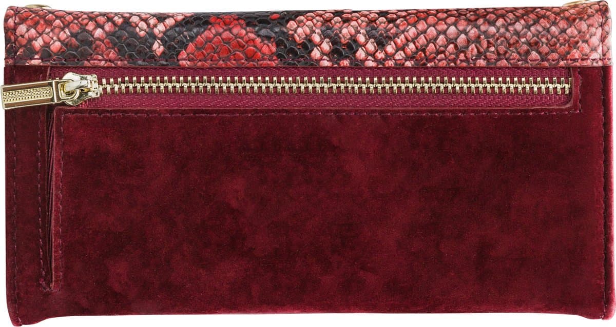 Mobilize Velvet Clutch Apple iPhone 11 Pro Max Hoesje Red Snake