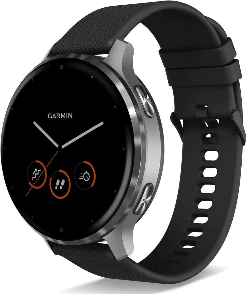 Sportarmband voor Garmin Vivoactive 4S/Venu 3S - Soft silicone - Verstelbare vervangband - ShopVlot