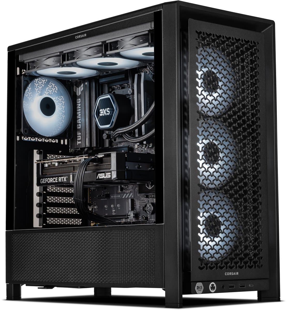 Scan 3XS Systems Revenge – Powered by ASUS – Stage 4 Gaming PC – Corsair FRAME 4000D - RTX 5070 – Ryzen 7 5700X – Corsair DDR4 32GB – 1TB SSD – 1440p Ultra Gaming
