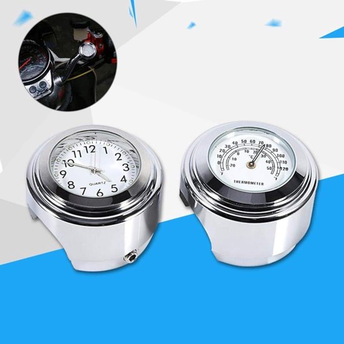 Dailygoody - Waterdicht Stuur Mount voor horloge op motorfiets