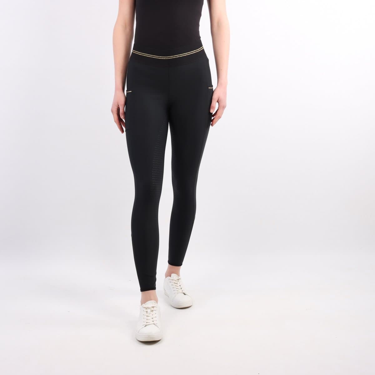Quur Paardrijlegging Quur Qnila Full Grip Zwart-goud - 42