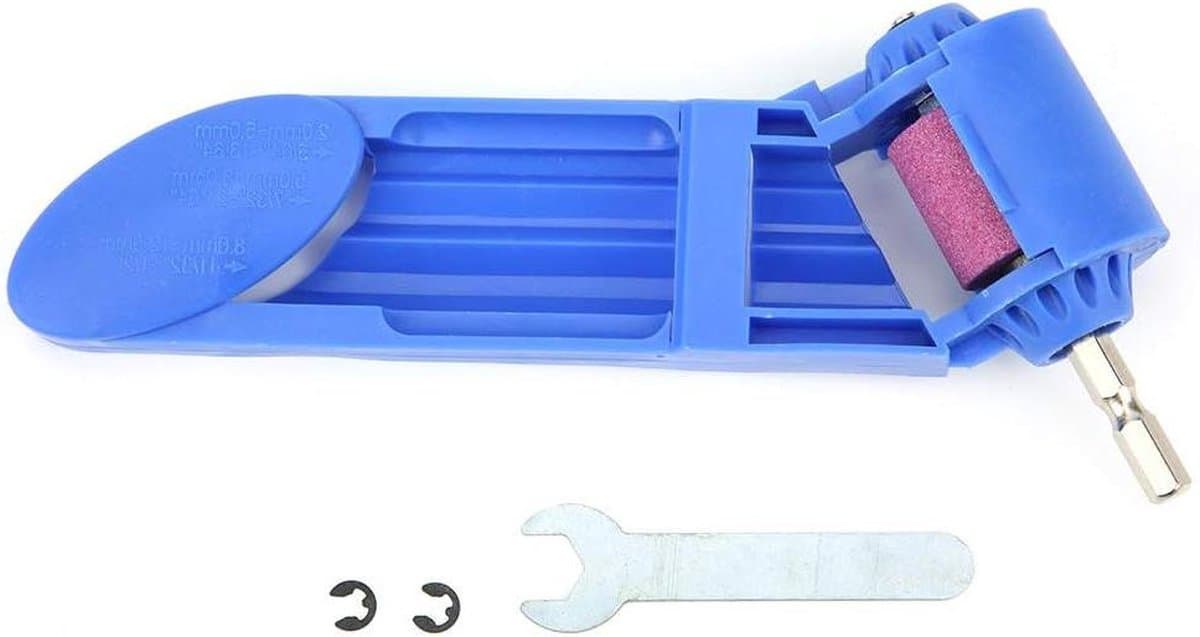 Draagbare Boorslijpmachine - Rechte Schacht - Twist Elektrische Slijpmachine - Diamantboorslijpmachine - Slijpgereedschap (Blauw)