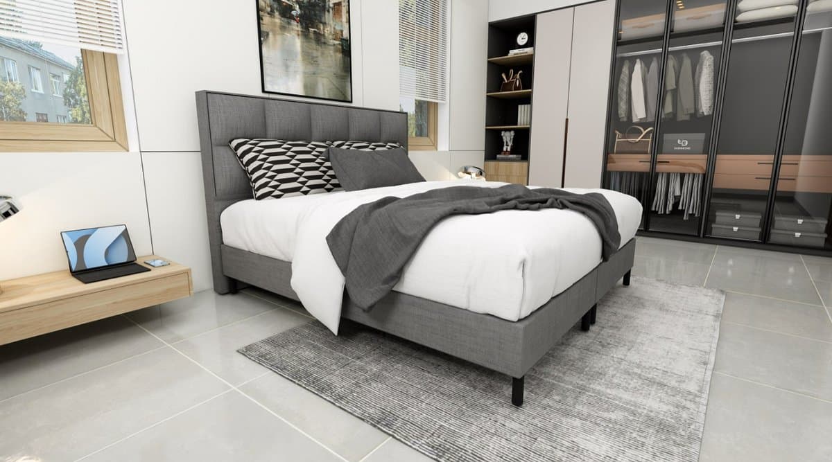 Nessa® - 180x220 Boxspring Rosanna Grijs