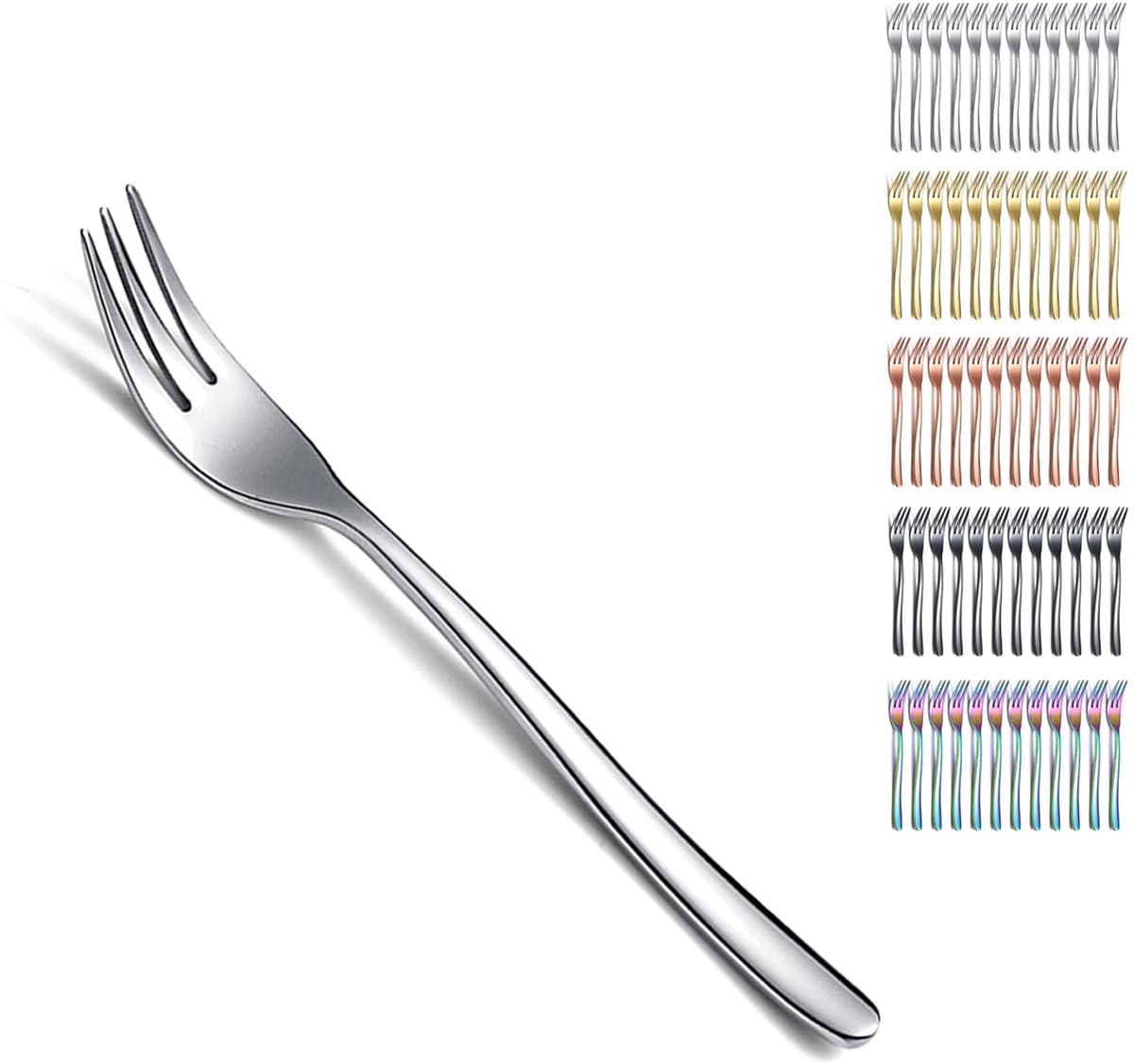 Zelfklevende Balkondeurgreep 100 mm - Set van 2 - Zilver - Meubelgrepen zonder boren - Keukenkasten/Kledingkasten