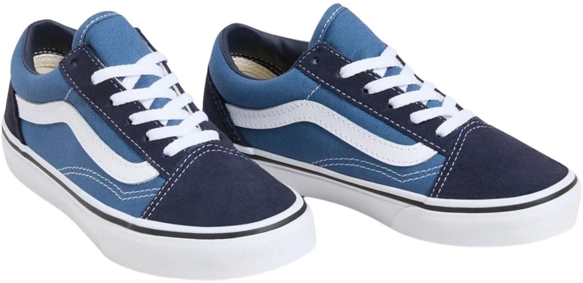 Vans Old Skool Sneakers Kinderen - Navy/True White