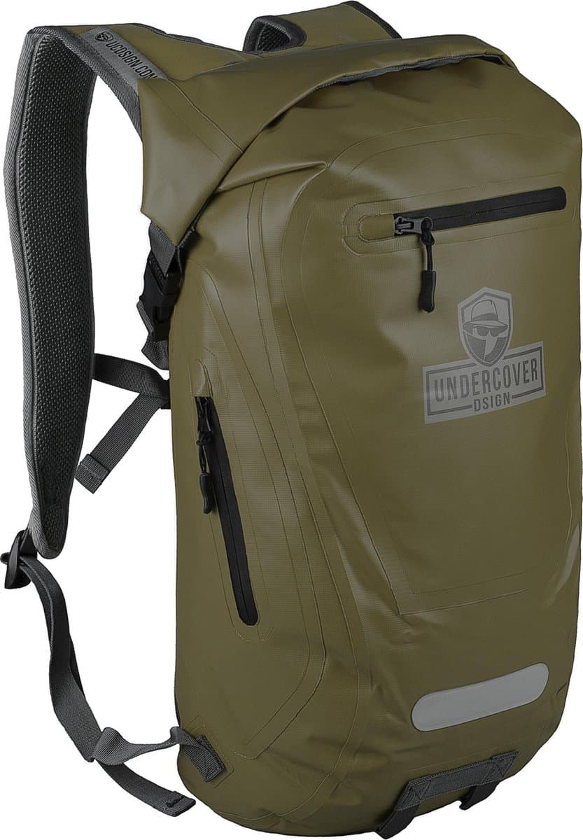 Undercover Dsign Rugzak - Waterdichte tas - Reistas - Rugzak laptop - Laptoptas - Aquastop - Geschikt voor 16 inch - Groen