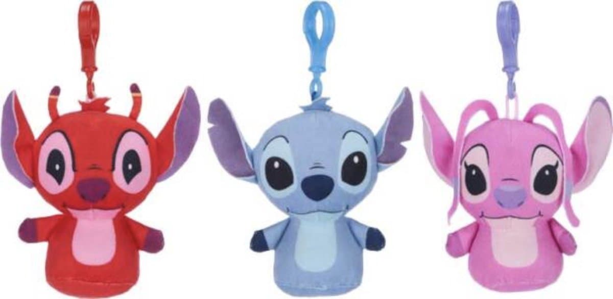 Lilo & Stitch: Pluche bag clip 11cm - Assorti