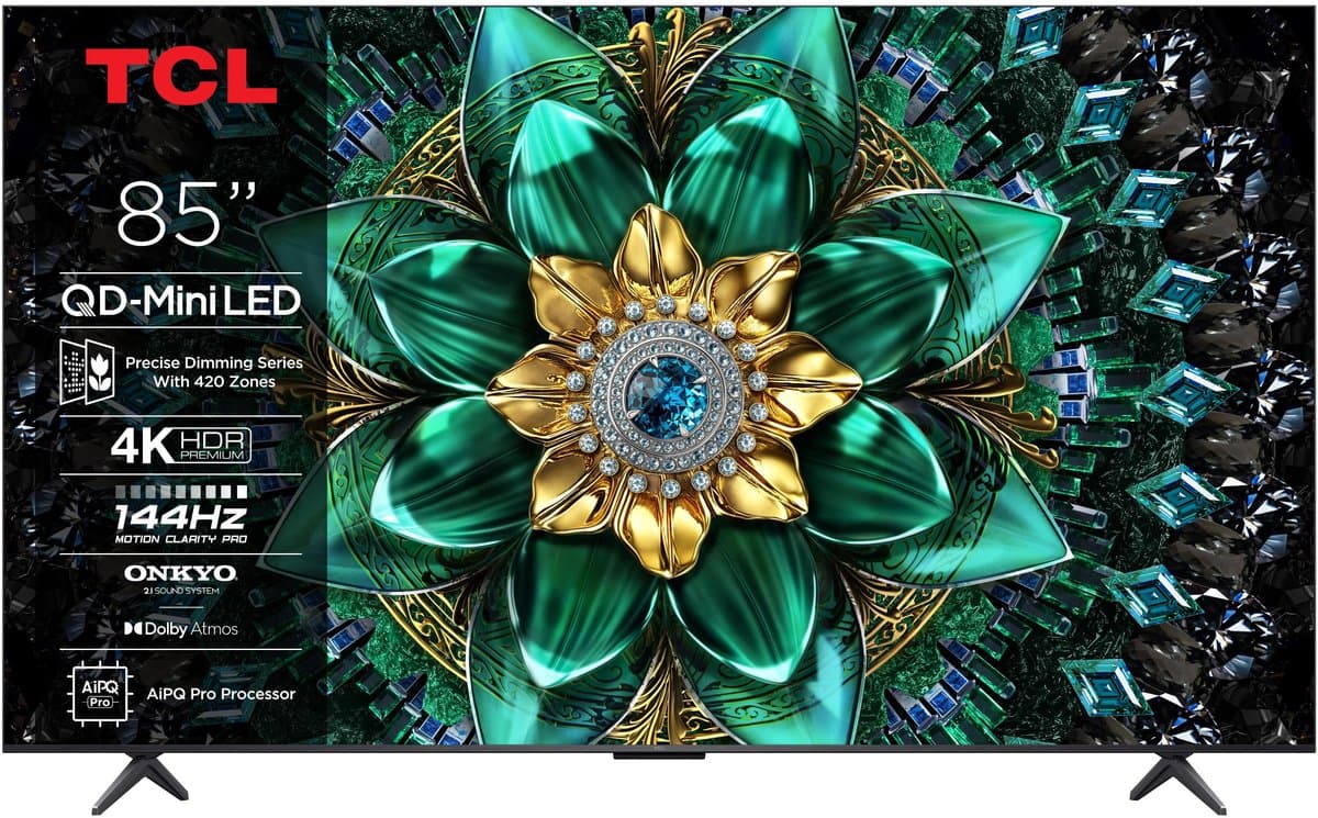 TCL 85Q6C - 85 inch - 4K QD-MiniLED - 2025