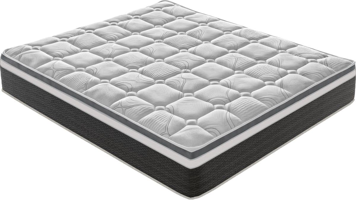 iLoveSleep - Matras ANNA 160x200 Traagschuim met Koudschuim Matras - Dikte 30 cm - Anti-allergisch - extra stevig