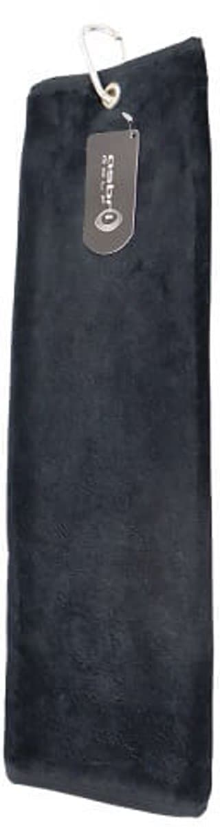 Asbri Trifold Golf Towel Black