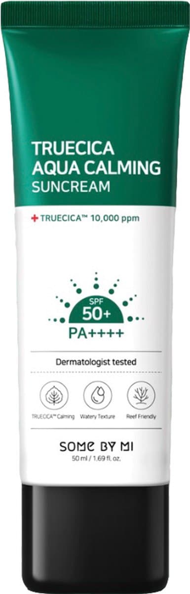 Some By Mi - Truecica Aqua Calming Suncream (SPF50+ PA++++) - 50ml