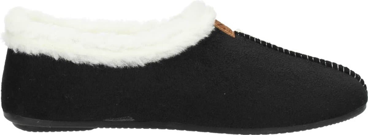 SUB55 Home Collection Pantoffels Dicht Pantoffels Dicht - Zwart - Maat 37