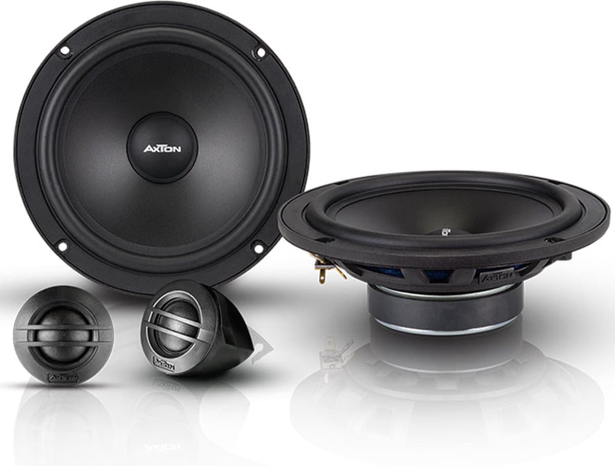 Axton ATC165S - Autospeakers - 16,5cm luidspreker - 2weg composet - 110 Watt - 165mm speakers - ondiep - shallow