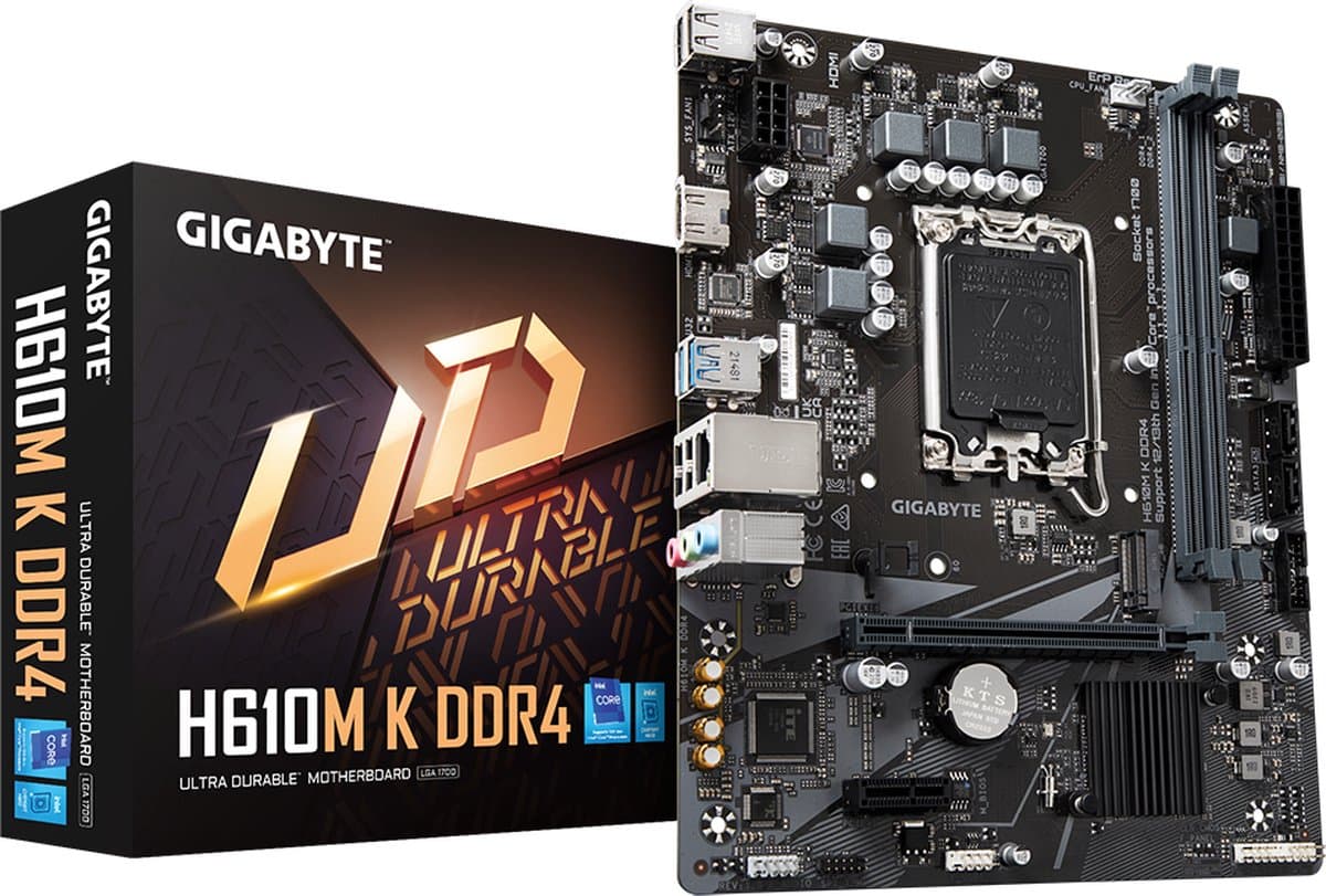 Motherboard Gigabyte H610M K DDR4 1.0