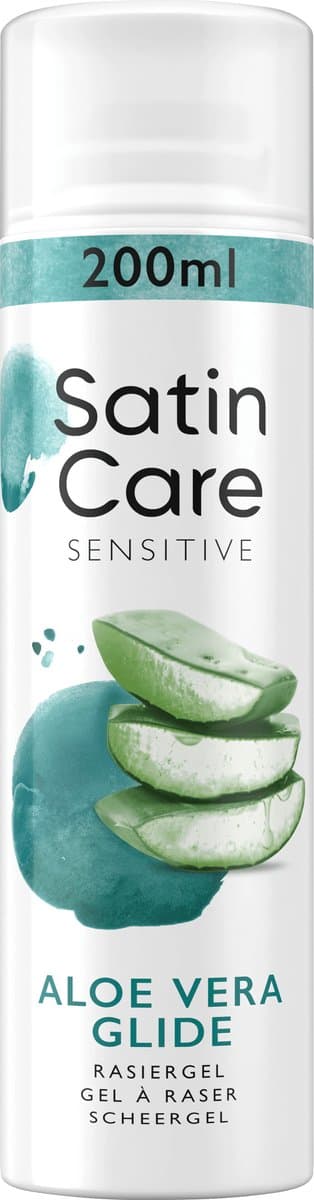 Gillette Venus Satin Care scheergel (aloë vera) - 200 ml