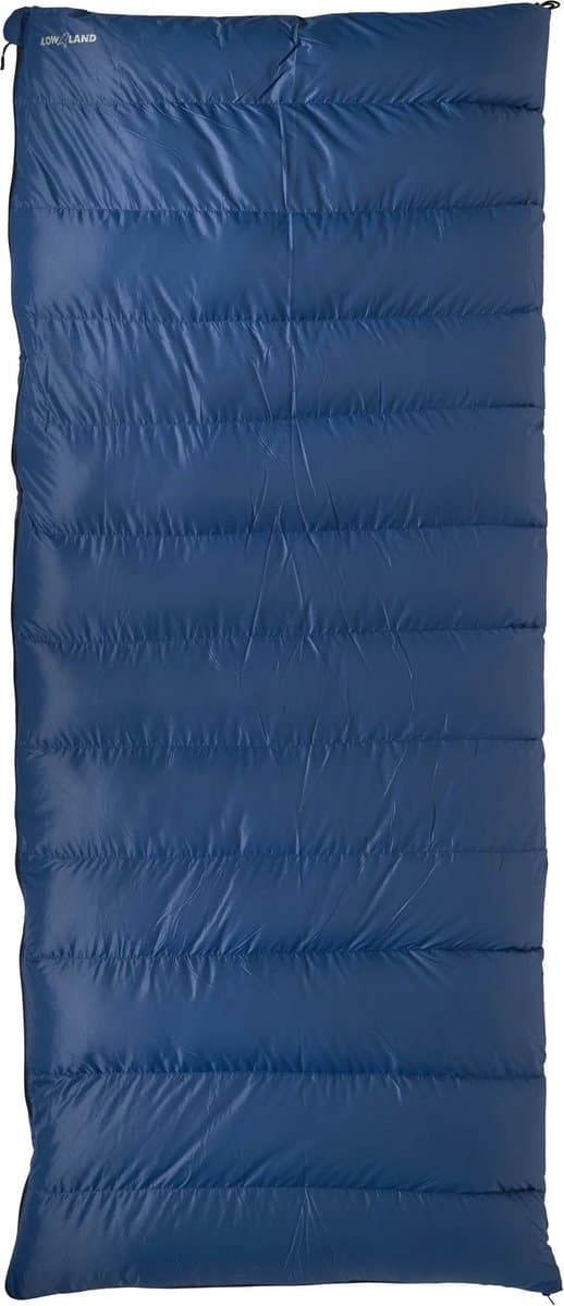 LOWLAND OUTDOOR Donzen slaapzak - NC 2 - 220 x 80 cm - 1730 gr - 0°C - Nylon/Katoen