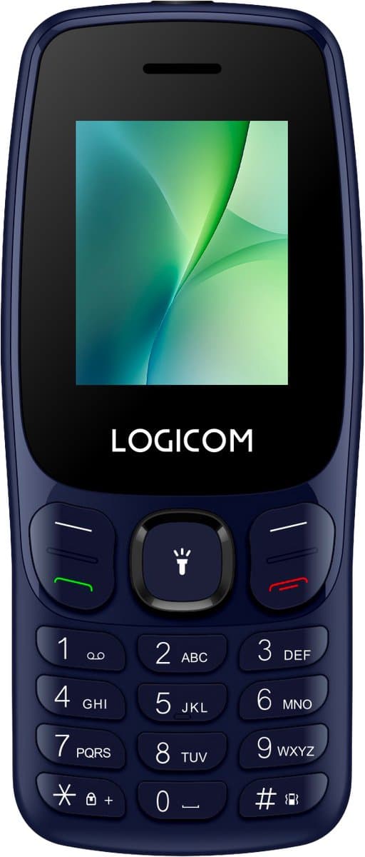 Logicom - Posh 405 - Gsm - 4G - 128MB - Zaklamp - Feature Phone - Blauw