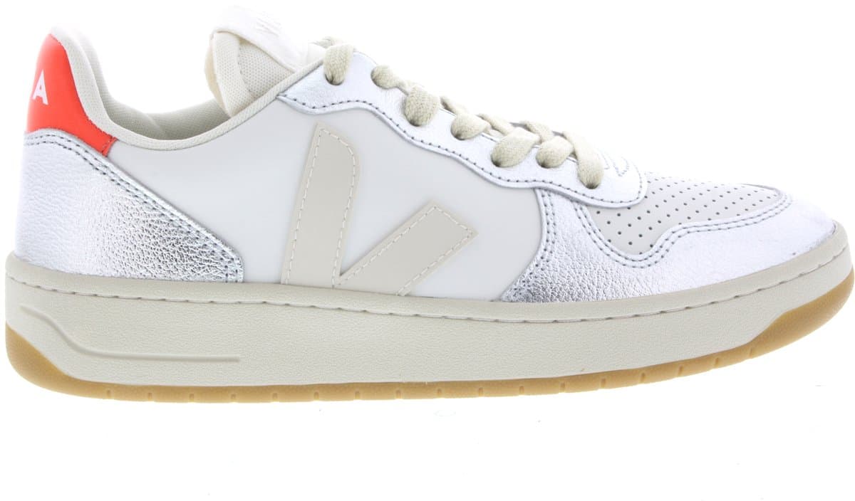 Veja V-10 Sneakers - Leer - Dames - Wit - Maat 37