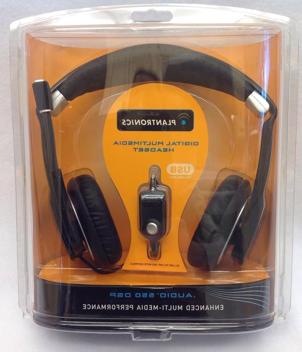 Pc Headset - Stereo Headset - Online Communicatie - Ruisonderdrukkende Microfoon - 40 mm Drivers - Zwart