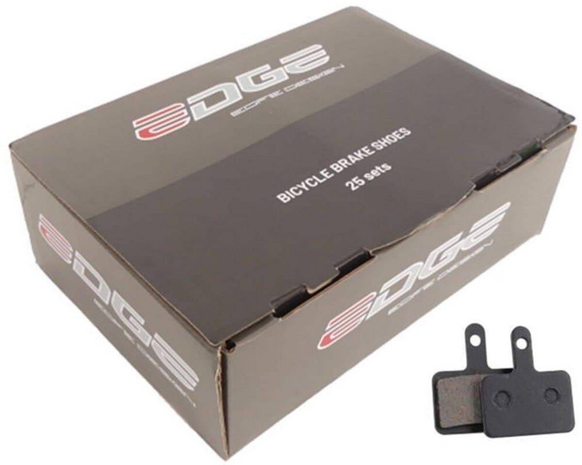 Edge schijfremblokkenset - Shimano B01S model - Semi Metaal (Werkplaatspakket = 30 paar)