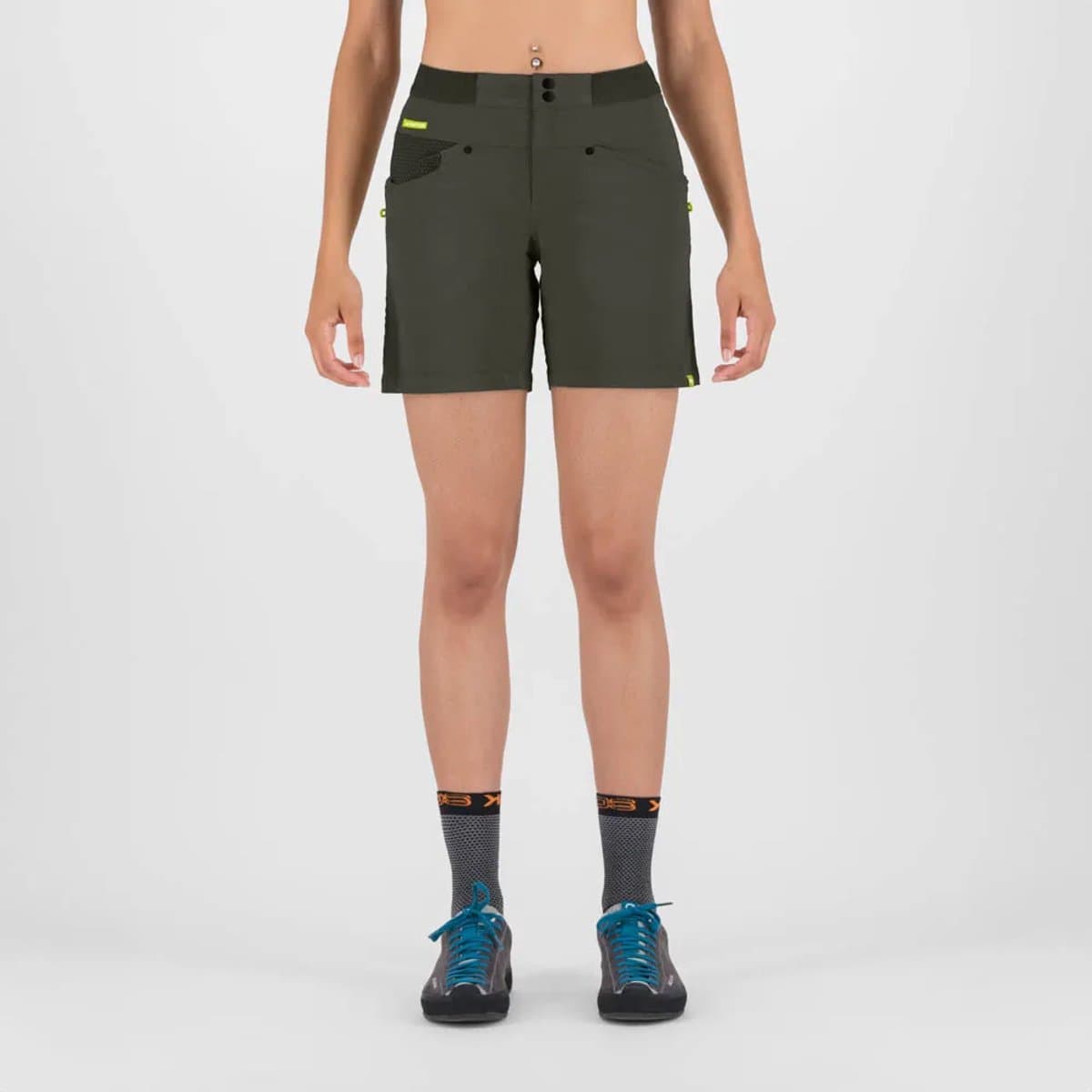 Karpos Noghera Korte Broek Groen 42 Vrouw
