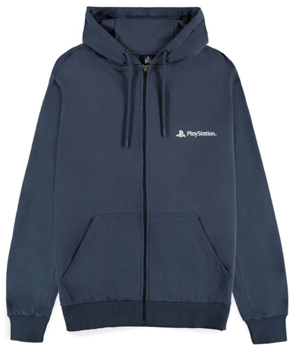 PlayStation - Logo Vest met capuchon - M - Blauw