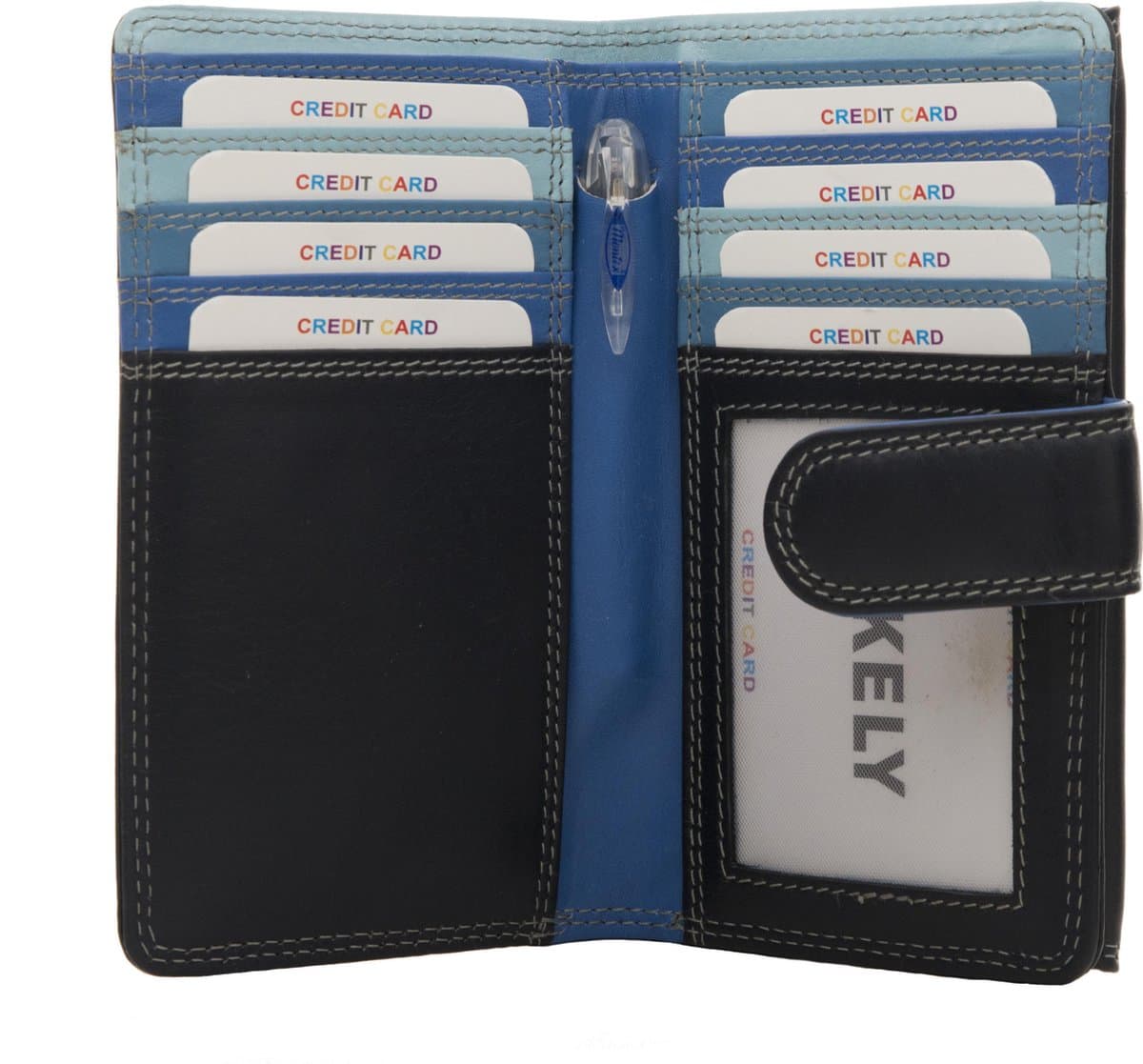 BURKELY Multicolour - Portemonnee - Blauw Multi