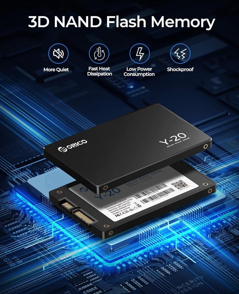 4TB SATA III 6Gb/s 2.5" Interne Solid State Drive met Leessnelheid tot 500MB/sec voor Laptop en PC Desktops