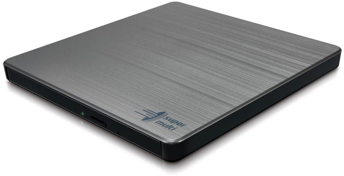 HL Data Storage GP60 Externe DVD-brander Retail USB-A 2.0 Zilver