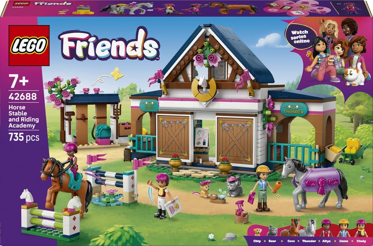 LEGO Friends 42688 Paardenstal en manege