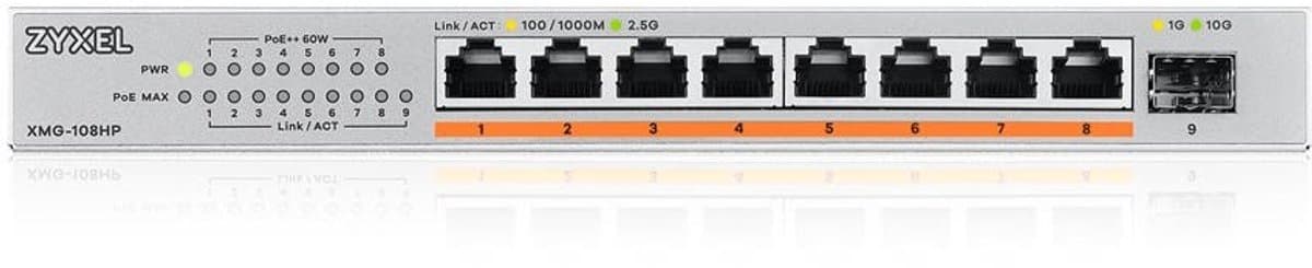 Zyxel Switch XMG-105 8 Port 10/2,5G Mu