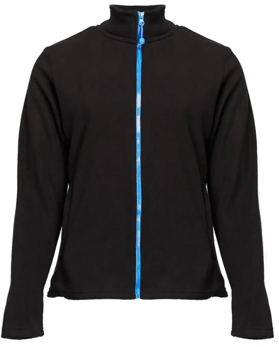 Damesfleece met rits Black & Match Grizzly