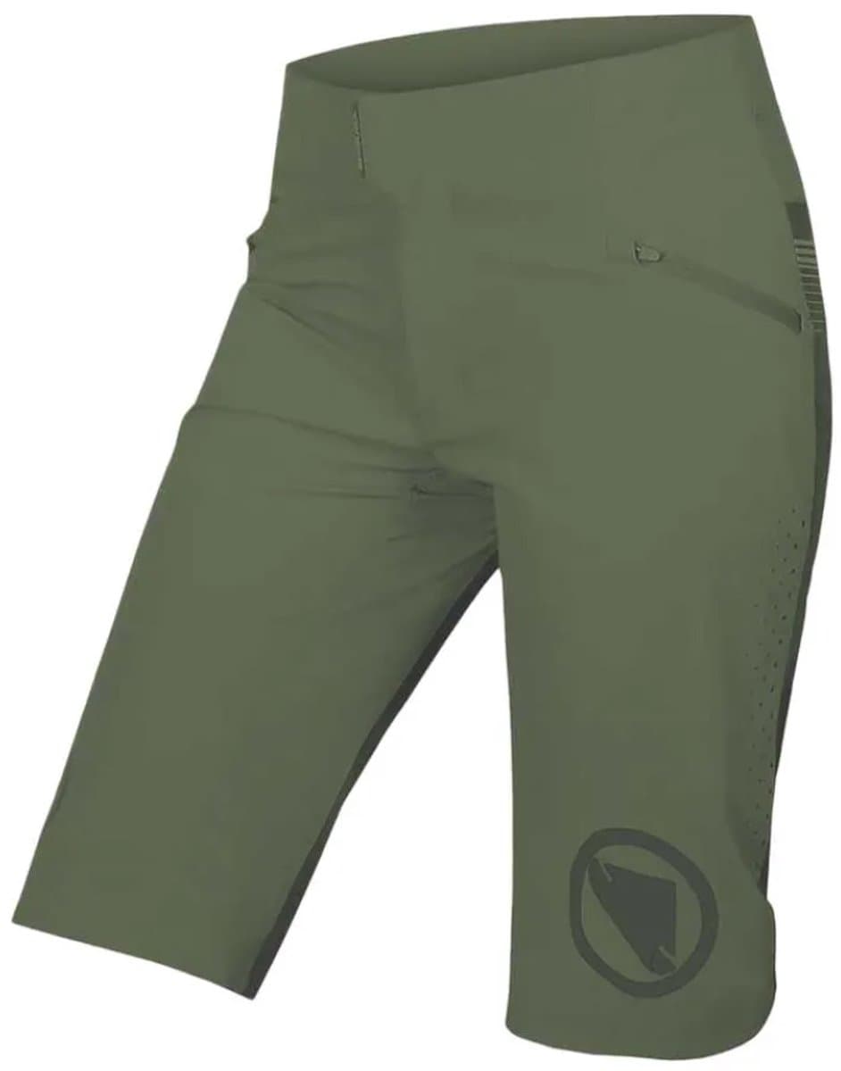Endura Singletrack Lite Short Fit Korte Broek Groen M / Regular Vrouw