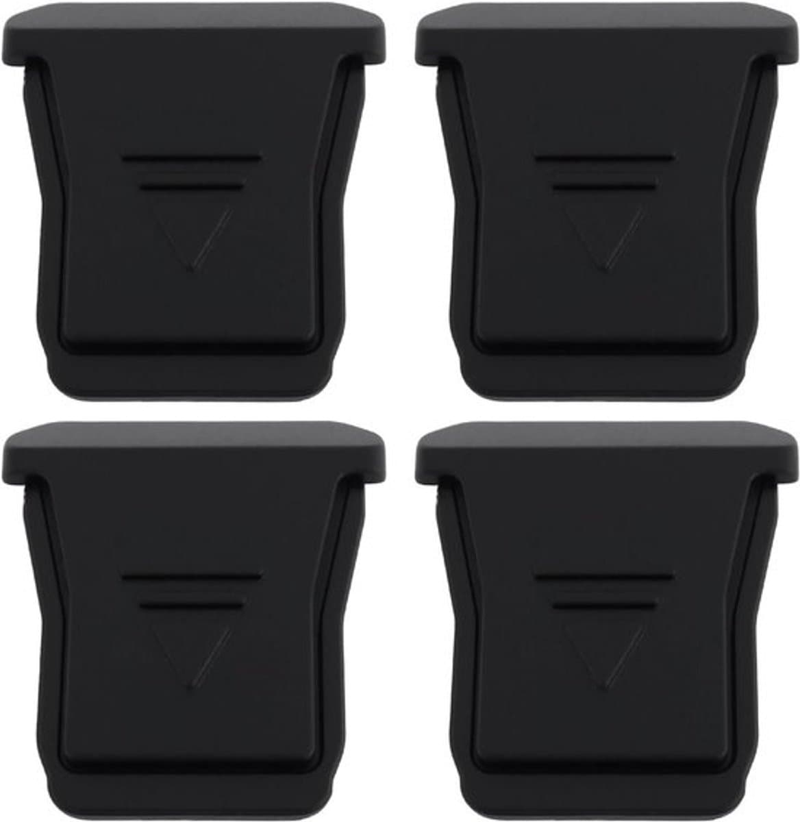 Camera schoenovertrekken - Bescherming schoenen - Universeel formaat - Weerbestendig - Canon camera's - Zwart - Set van 4 - Compatibel met Canon EOS R3 R5II R5C R6II R7 R8 R10 R50
