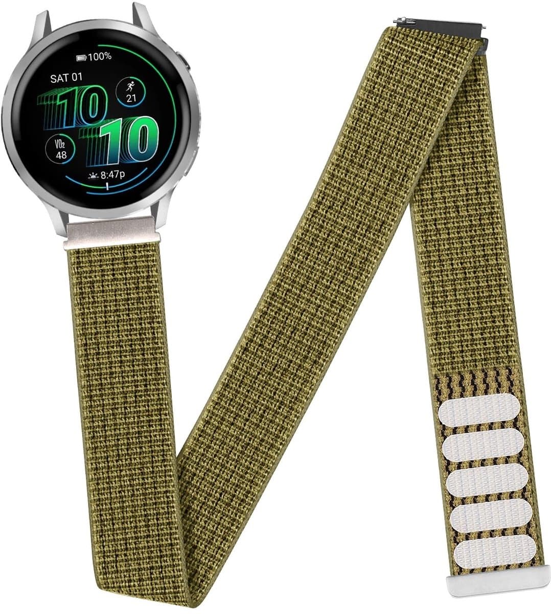 Omgoods - Nylon Sportarmband voor Garmin Horloge