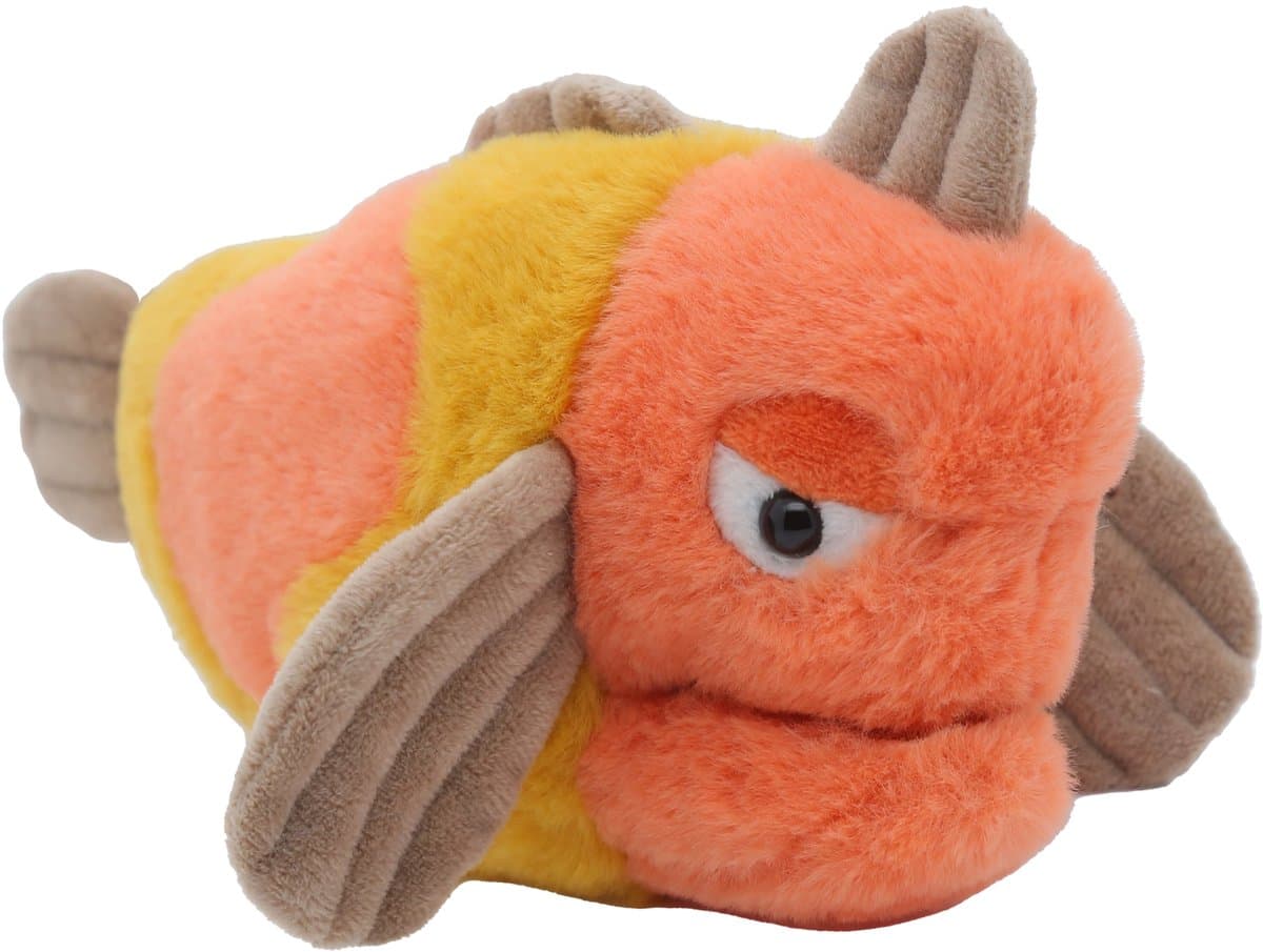 Cute since 1999 - Knuffel vis - Oranje ranchiostegus speelgoed- Baby knuffel - 24cm