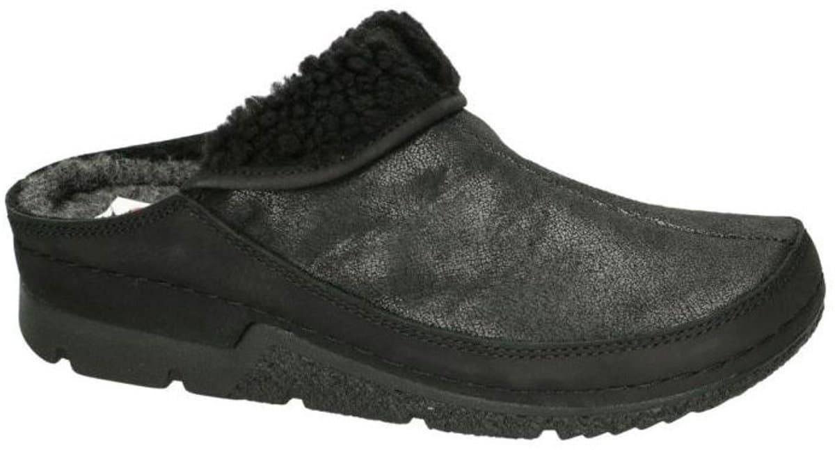 Berkemann -Dames - zwart - pantoffels - maat 40.5