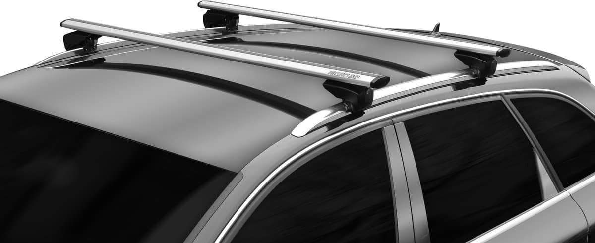Dakdragers geschikt voor Suzuki SX4 S-Cross 2013-2021 5-deurs hatchback Menabo Lince aero zilver