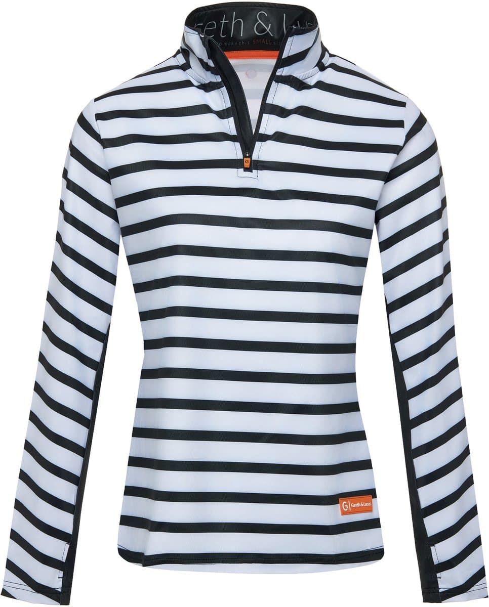 Gareth & Lucas Skipully The One Hundred and Eighteen - Dames XL - 100% Gerecycled Polyester - Midlayer Sportshirt - Wintersport